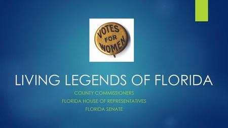 LIVING LEGENDS OF FLORIDA