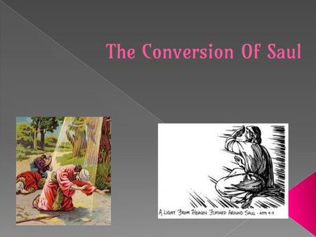 The Conversion Of Saul.