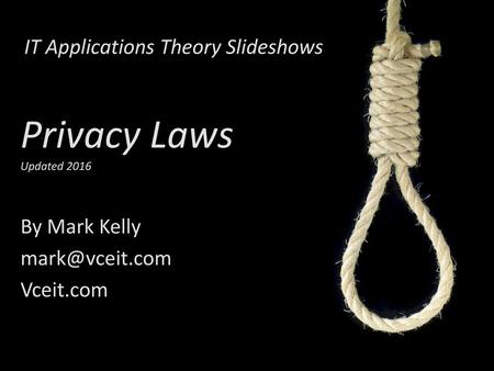 IT Applications Theory Slideshows