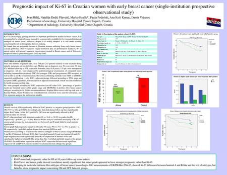 Picture 3. Higher grade tumors are more frequently Ki67 positive