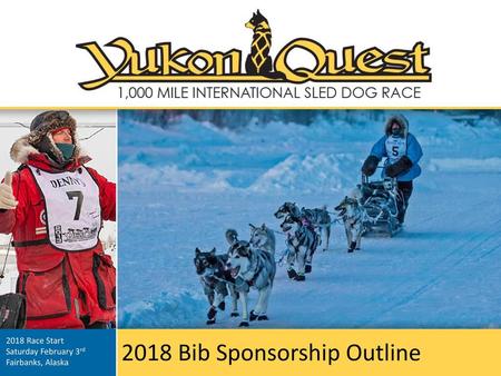 2018 Bib Sponsorship Outline