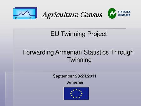 Forwarding Armenian Statistics Through Twinning