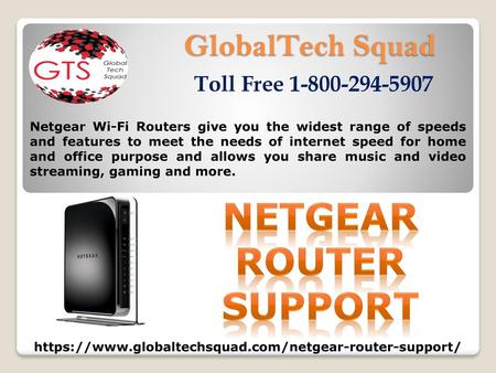 netgear router support