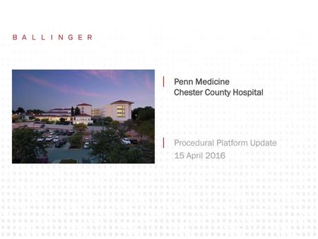 Penn Medicine Chester County Hospital