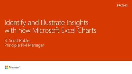 Identify and Illustrate Insights with new Microsoft Excel Charts