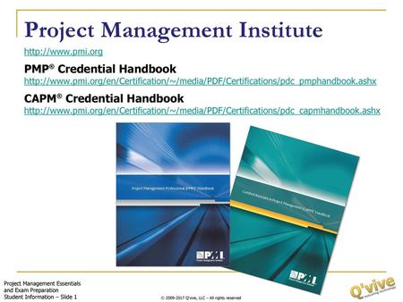 Project Management Institute