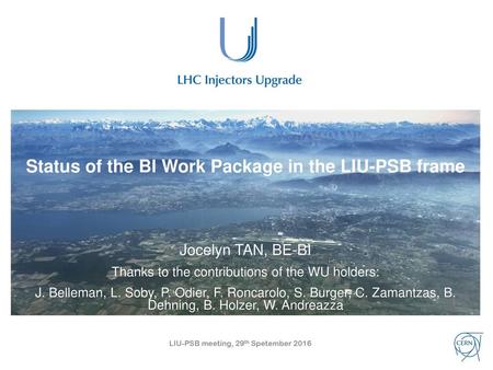 Status of the BI Work Package in the LIU-PSB frame