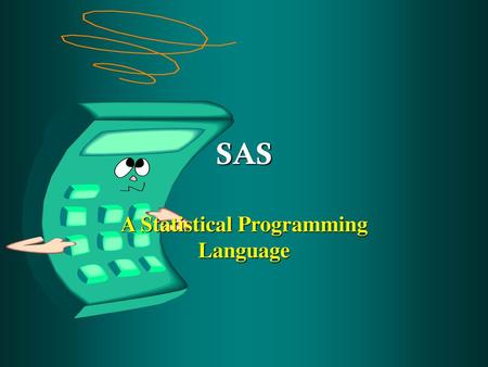 A Statistical Programming Language