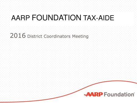 AARP Foundation Tax-aide