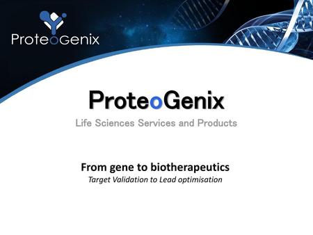 ProteoGenix Life Sciences Services and Products