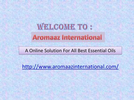 A Online Solution For All Best Essential Oils