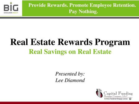 Real Estate Rewards Program Real Savings on Real Estate