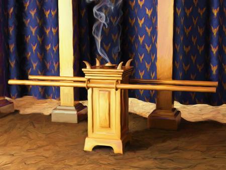 the golden altar of incense ~ Exodus 30:1-10, 34-38