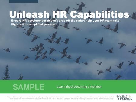 Unleash HR Capabilities