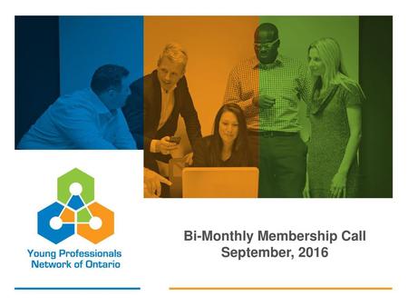 Bi-Monthly Membership Call September, 2016