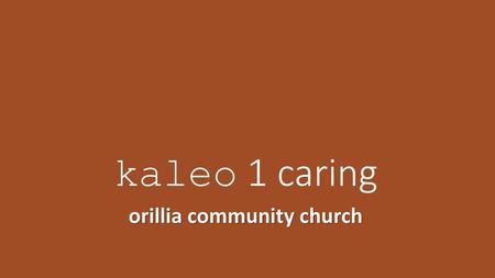 orillia community church