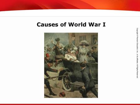 Causes of World War I.