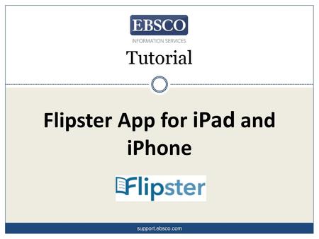 Flipster App for iPad and iPhone