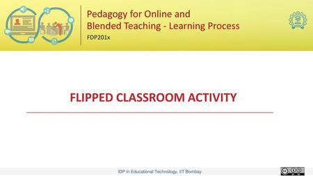 FLIPPED CLASSROOM ACTIVITY