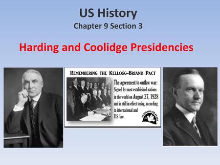 US History Chapter 9 Section 3