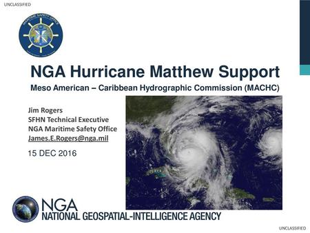 NGA Hurricane Matthew Support