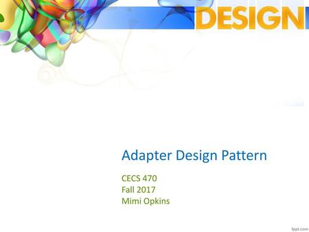 Adapter Design Pattern