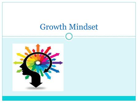 Growth Mindset.