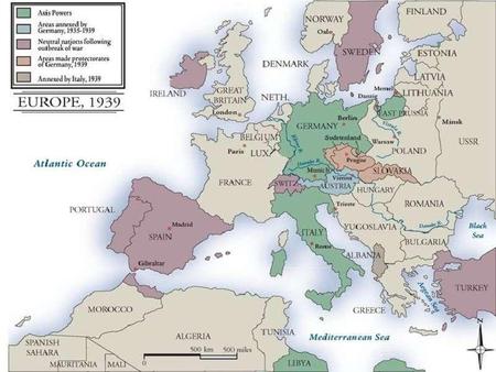 Chapter 17 World War II and Its Aftermath Section 1: From Appeasement to War Objectives: Analyze the threat to world peace posed by dictators in.