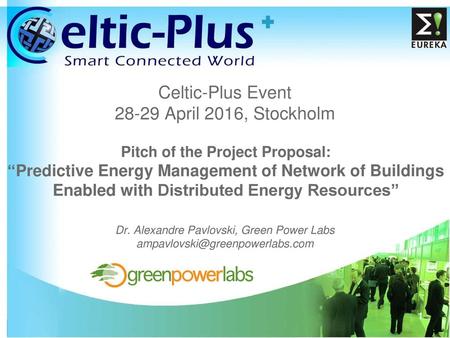 Celtic-Plus Event April 2016, Stockholm