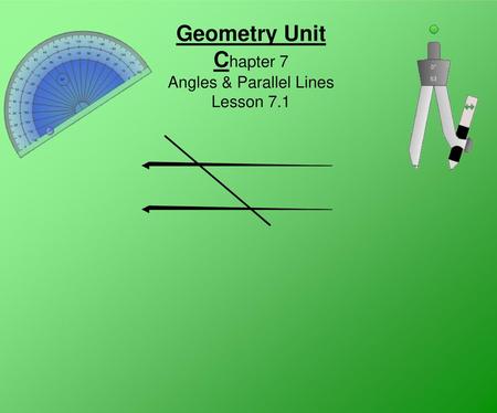 Angles & Parallel Lines