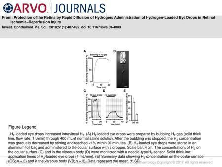 From: Protection of the Retina by Rapid Diffusion of Hydrogen: Administration of Hydrogen-Loaded Eye Drops in Retinal Ischemia–Reperfusion Injury Invest.