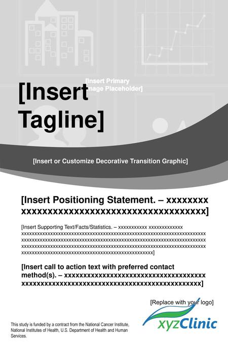 8/24/2015 [Insert Tagline] [Insert or Customize Decorative Transition Graphic] DCP AQuIP Toolkit - Poster Template and Sample [Insert Positioning Statement.