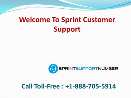 Welcome To Sprint Customer Support Call Toll-Free :