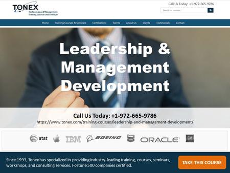 Leadership & Management Development