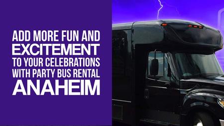 Party bus rental Anaheim brings you a chance to enjoy your events and make them more memorable.