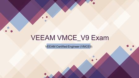 2018 Valid VMCE_V9 VEEAM Exam Dumps IT-Dumps