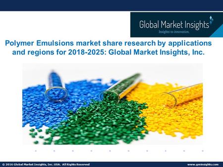 Polymer Emulsions Market
