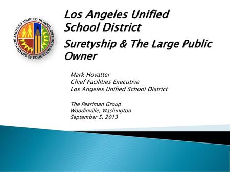 Los Angeles Unified School District