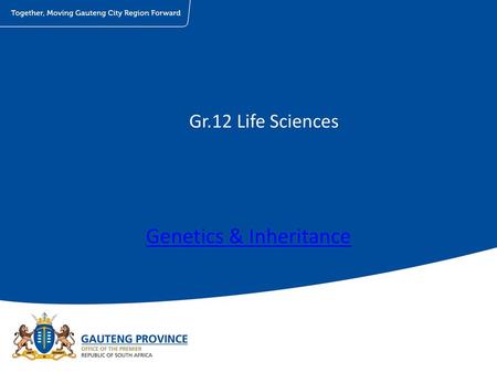 Genetics & Inheritance