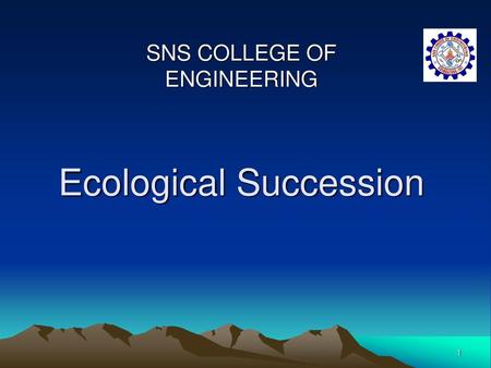 Ecological Succession