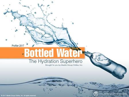 The First Choice As forecast throughout most of 2016, bottled water is now the largest beverage category by volume in the US, surpassing carbonated soft.