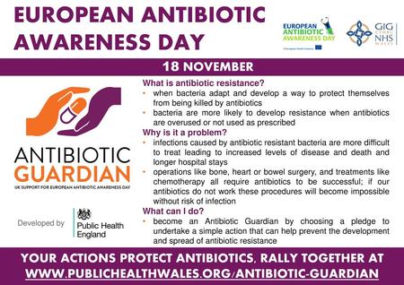 YOUR ACTIONS PROTECT ANTIBIOTICS, RALLY TOGETHER AT