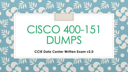 CCIE Data Center Written Exam v2.0