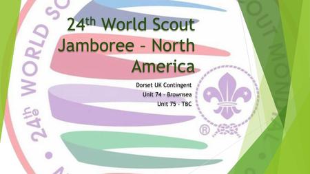 24th World Scout Jamboree – North America