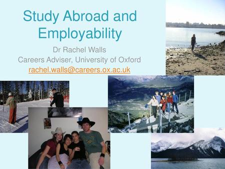 Study Abroad and Employability