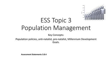 ESS Topic 3 Population Management