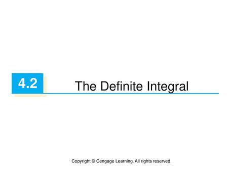 Copyright © Cengage Learning. All rights reserved.