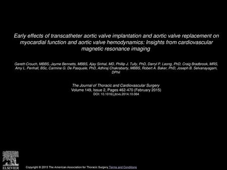 Early effects of transcatheter aortic valve implantation and aortic valve replacement on myocardial function and aortic valve hemodynamics: Insights from.