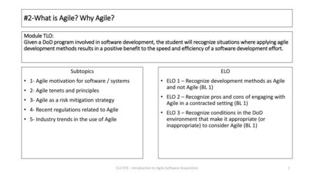 #2-What is Agile? Why Agile?