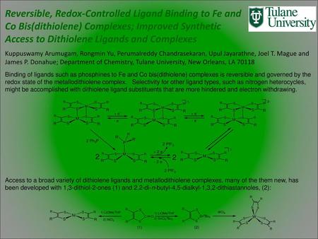 Reversible, Redox-Controlled Ligand Binding to Fe and